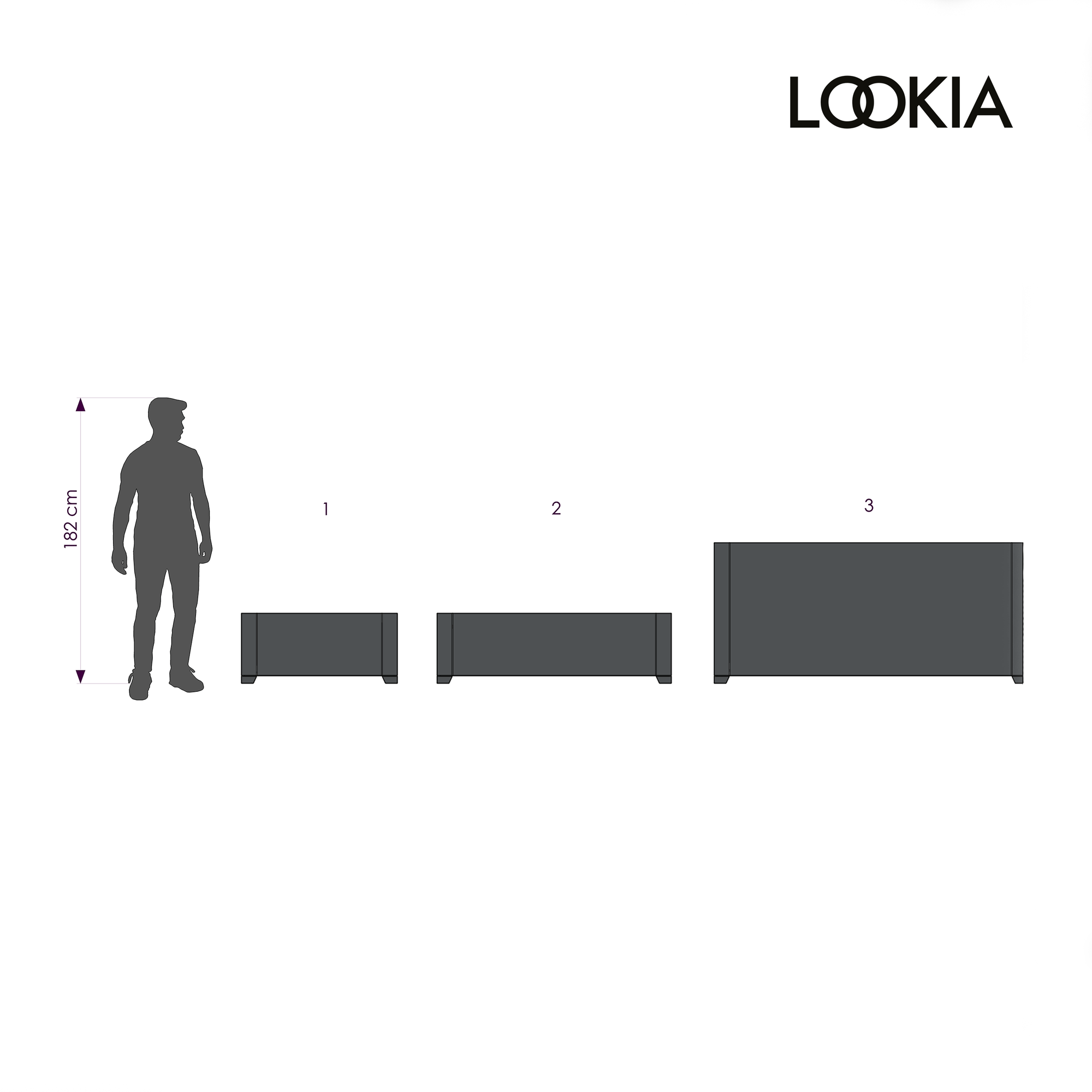 Blomlådor storlek Lookia